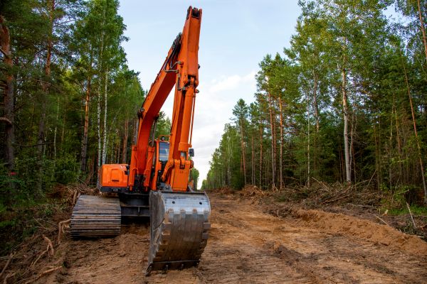 Cost of Backhoe Land Clearing in Morrisville